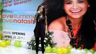 Laika Maninang Singing "Home" at Natasha Grand Opening