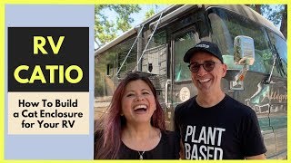 How to Build a Catio for your RV | RV Cat Enclosure by RV Adventures With Pets 44,917 views 4 years ago 21 minutes