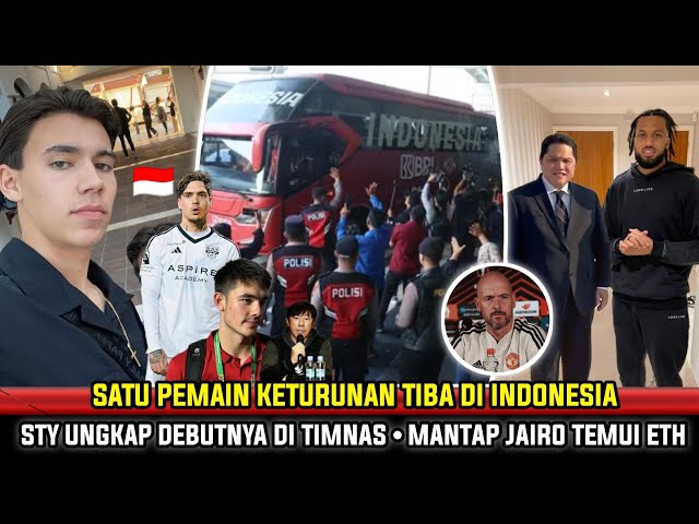 KEJUTAN HARI INI! 1 Pemain Keturunan Tiba Di Indonesia • Tak Sabar Perkuat Timnas • Keren Jairo MU class=