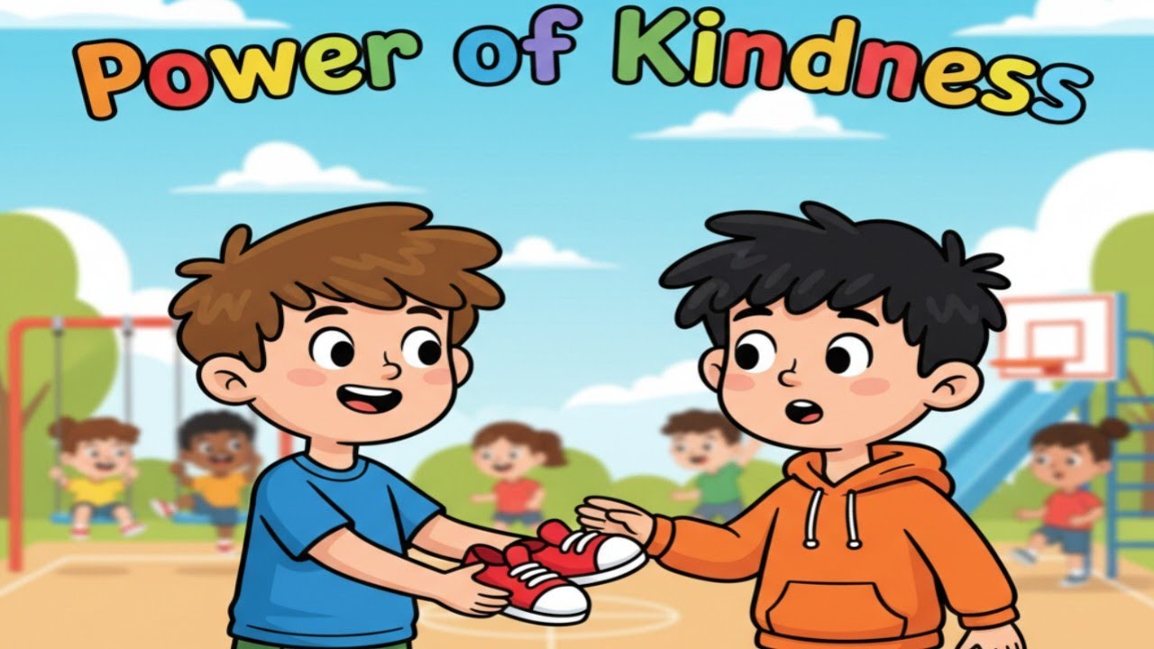 The Boy Who Shared His Shoes | Heartwarming Moral Story for Kids ...