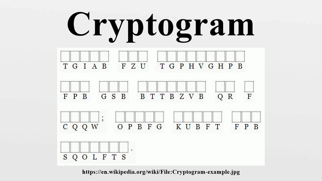 how to solve crypto puzzles