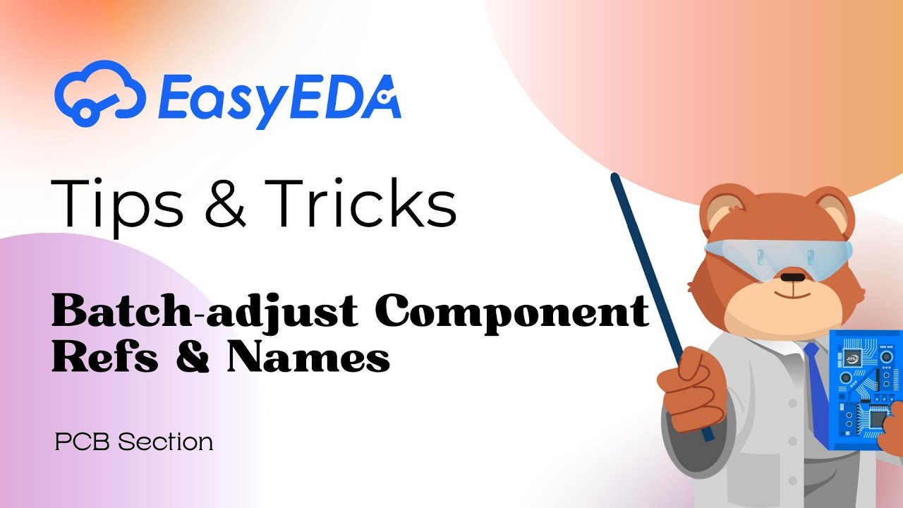 Quick Tips [PCB 40]: Batch adjust Component Refs & Names - YouTube