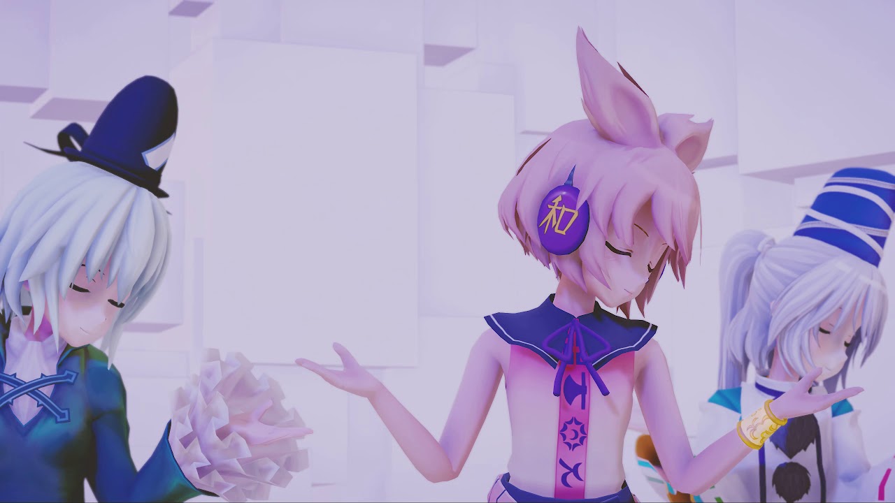 【東方MMD】リリリリ★バーニングナイト   豊聡耳神子、蘇我屠自古、物部布都