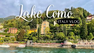 Lake Como, Italy  Day Trip | Varenna & Bellagio (Exploring Milan, train, ferry ride)