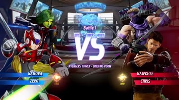 MARVEL VS. CAPCOM: INFINITE Gamora,Zero Alt. Gameplay In Arcade Mode