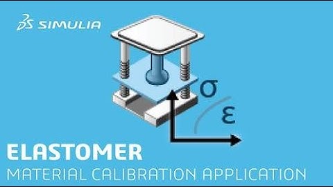 Calibration of an Elastomer Material Model for Abaqus | Material Calibration Application