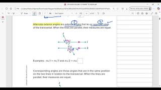 Reveal math grade 8 lesson  7-1 angle relationships and parallel lines Net Worth