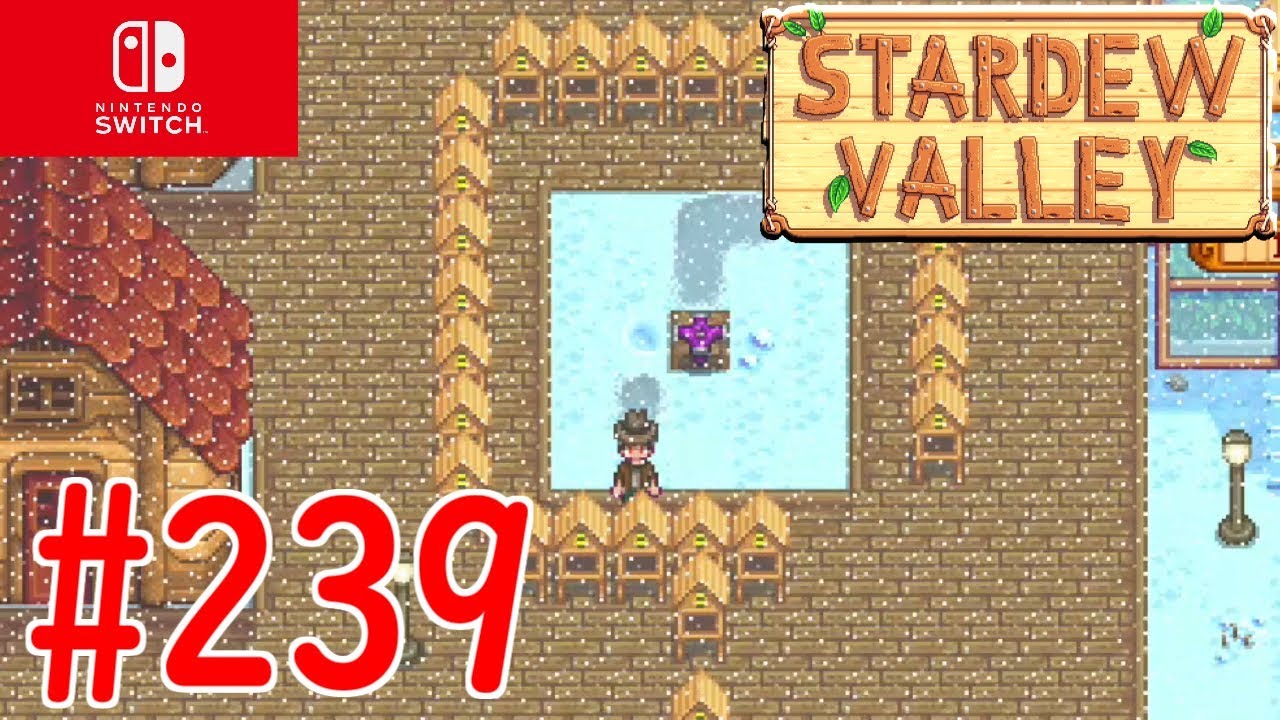 238 石炭製造小屋の効率がヤバすぎるww Stardew Valley Switch版 Youtube