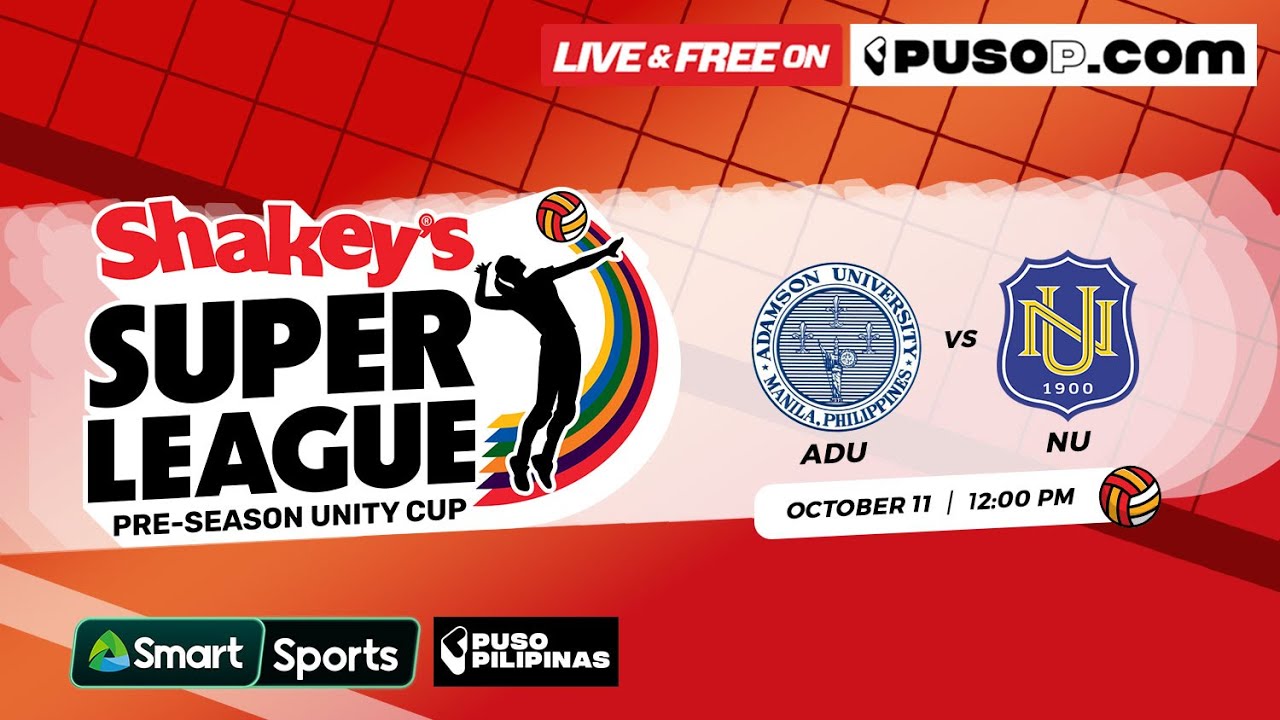 Shakey’s Super League | Preseason Unity Cup | ADU vs. NU