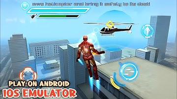 Iron Man 2 IOS Games Gameplay on Android - touchHLE IOS Emulator