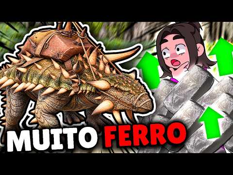 O MELHOR DINOSSAURO PARA PEGAR METAL!!!