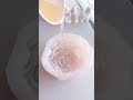 The process of making rose-shaped candles #rose #candles #shorts