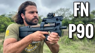 FN P90 - Голливудское Оружие Будущего // Brandon Herrera на Русском Языке