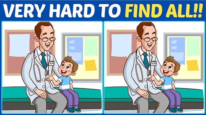 【Spot the Difference】🌈 Enhance Concentration in a 10-Minute Brain Workout!【Find the Difference】