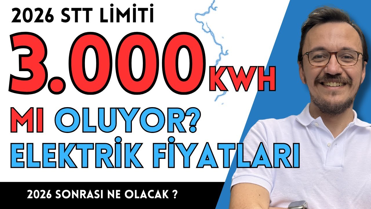 Meskenlere 3000 kWh STT Sınırı mı Geliyor ? Yeni Dönemde Elektrik Fiyatları Ne olur ?