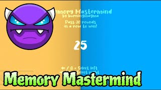 Memory Mastermind by Burningmagma 100% (Platformer Easy Demon) - Geometry Dash 2.2