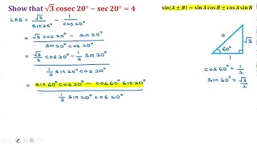 sqrt(3)cosec20-sec20=4