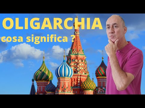 Video: Cos'è un'oligarchia? Significato del termine