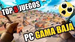 🎮 5 Mejores JUEGOS 2024 🚀 Para PC de BAJOS RECURSOS GRATIS ✅ +LINKS 🎁#juegos #gaming