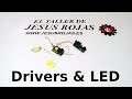 Elegir driver LED. Quemando un LED. Datasheet. Límites de un LED. Calcular y medir potencia. #047