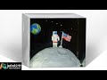 Astronaut on the Moon / Diorama / RESIN ART