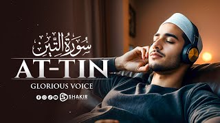 Surah At-Tin (The Fig Tree) سورة التين | QURAN RECITATION Powerful Voice | Shakir Khan Rahmani
