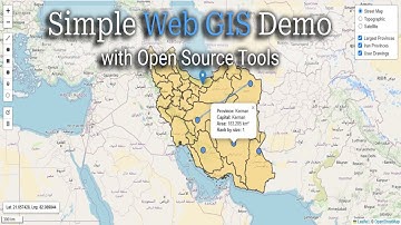 Open Source Web GIS App – Django + Leaflet + GeoServer Demo