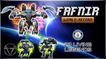 [WR] 🔥 WORLD RECORD! Fafnir w/Pathfinder & Khepri BOOSTS – Mk3 Gameplay | War Robots