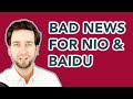 🔴Chip Shortage & Delisting are threatening NIO & Baidu