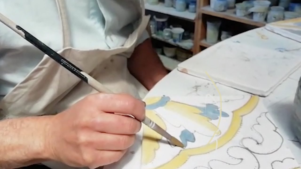 #DGFattoAMano: creating hand-made tiles with Giovanni D’Angelo