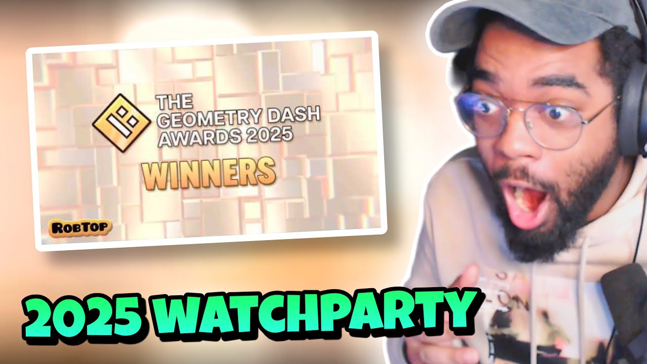 Reacting to the Geometry Dash Awards 2025