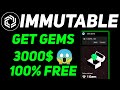 Immutable airdrop step by step full guide  immutable passport wallet  immutable claim free gems
