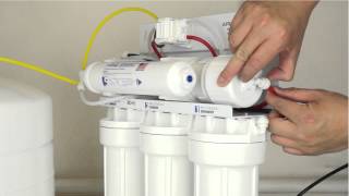 How To Replace Your Reverse Osmosis Filters and Membrane - APEC Water Installation Part 6