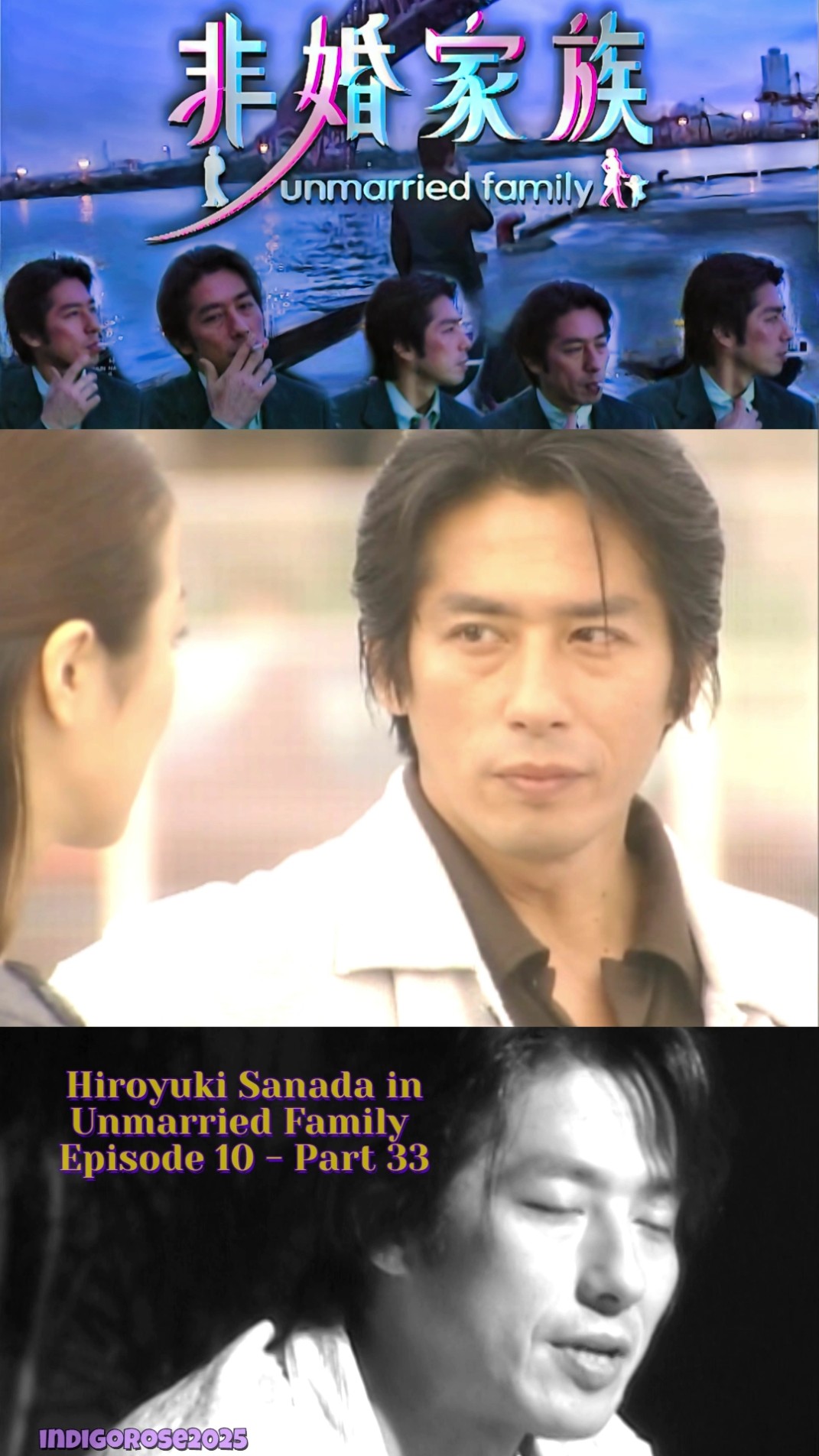 Hiroyuki Sanada-Unmarried Family Ep10-Pt33 #非婚家族 #真田広之