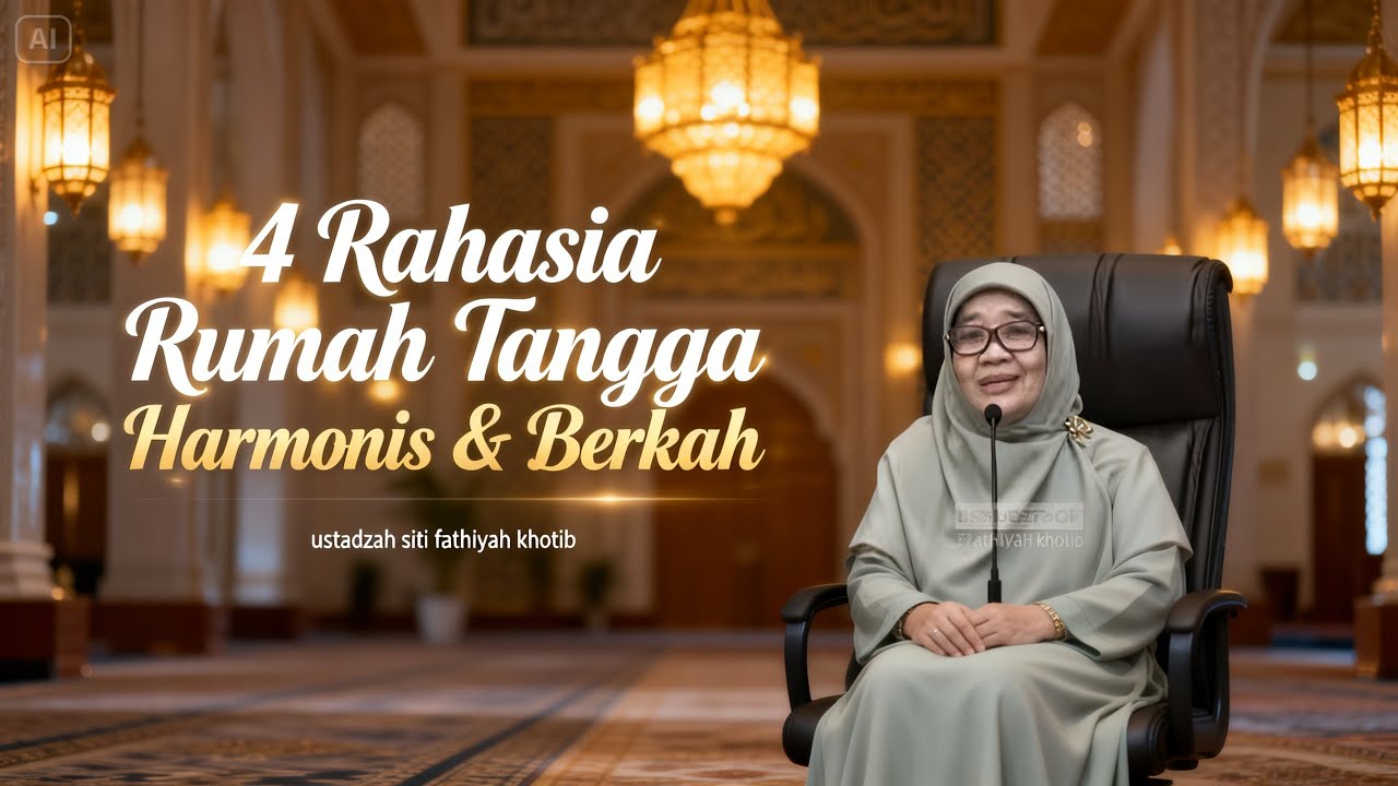 4 Rahasia Membangun Rumah Tangga Harmonis dan Penuh Berkah | Ustadzah Siti Fathiyah Khotib