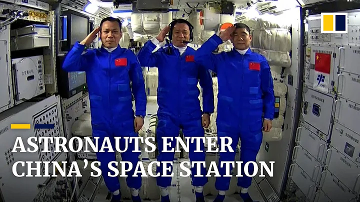 Chinese astronauts explore space station that will be their home for three months - DayDayNews