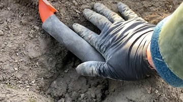 TARSACCI MDT 8000 test with saturated coke rocks over gold coin.