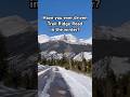 Have you ever driven Trail Ridge Road in the winter? ❄️ ☃️🥶