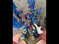 A look at my Tetrarch Decimus Felix #Warhammer40k #Warhammer #SpaceMarines #Warhammer40000 #painting