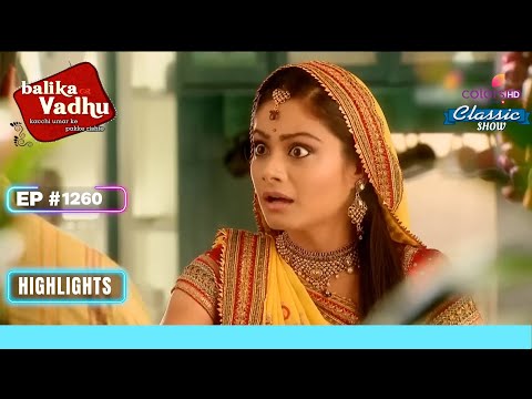 Ganga ने किया Kalyani Devi को Impress | Balika Vadhu | बालिका वधू | Full Episode | Ep. 1260