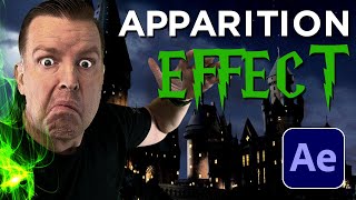 Learn the EASY Way to make the Apparition Effect with After Effects.