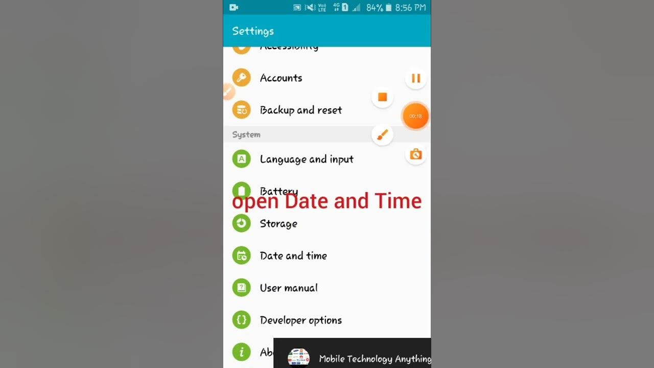Samsung galaxy j2 main automatic date and time kaise set karen how to set automatic date and 