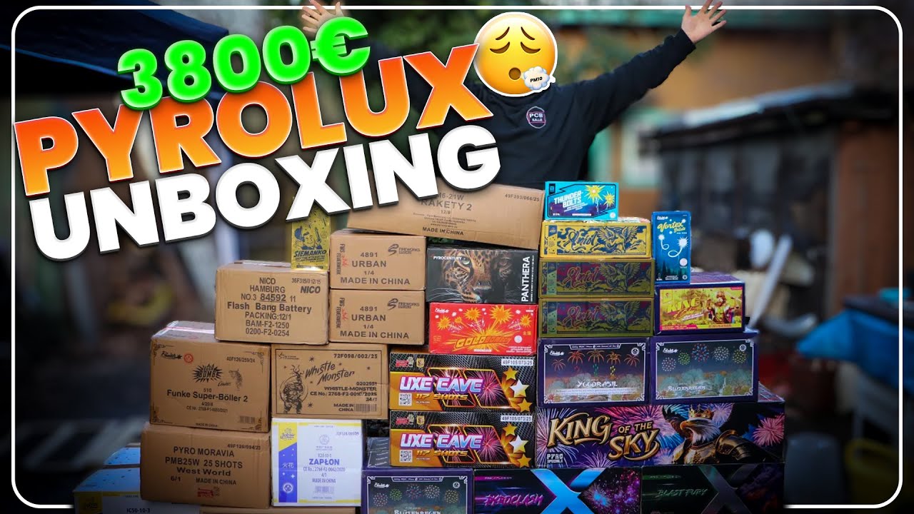 😱 NEUHEITEN UND OHNE ENDE PREMIUM WARE?! 🤯 | PYROLUX UNBOXING 2025🎇