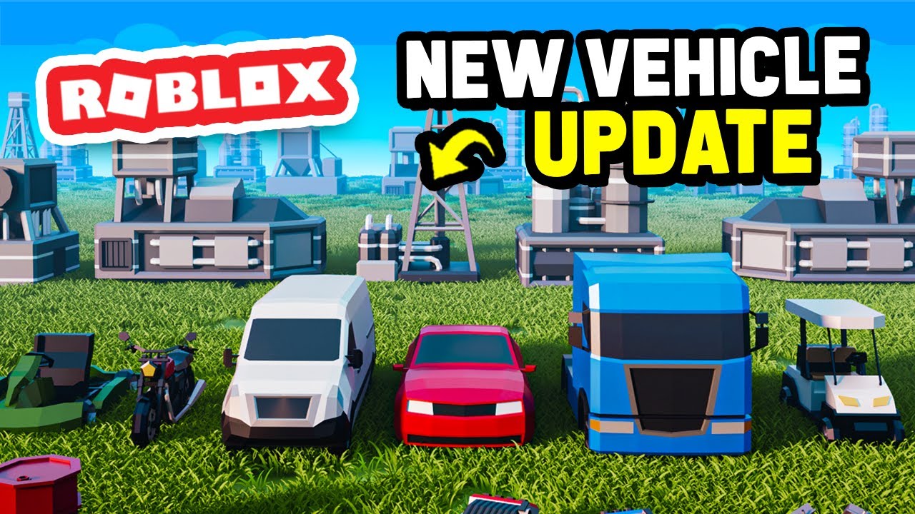 VEHICLE UPDATE in ROBLOX Build Your Factory Tycoon