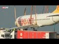 Lifting Pegasus Airlines Boeing 737-800 TC-CPF Trabzon airport accelerated video