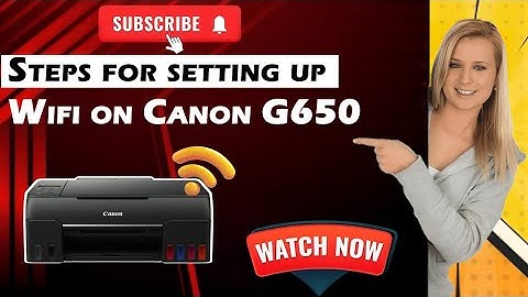 Canon Pixma G650 Wifi Setup,Windows Wireless Setup, Full Guide, Review !!