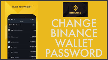 How to Change Binance Wallet Password 2021?