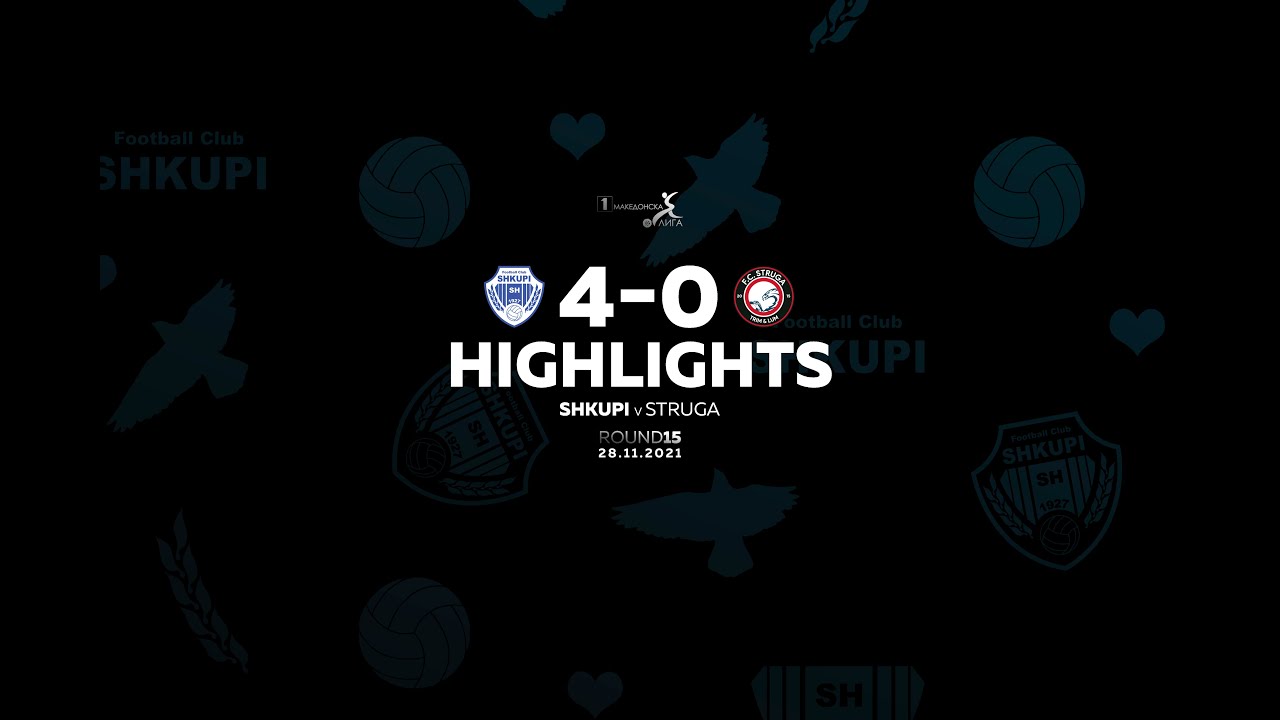 HIGHLIGHTS | SHKUPI 4 - 0 Struga (28.11.2021)