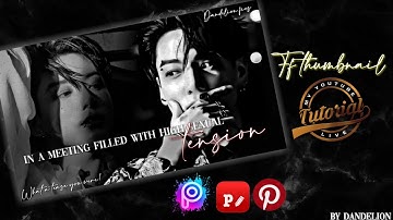 How to edit thumbnail for fanfiction || FF thumbnail tutorial