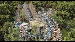 George and the Iron Dragon (Joris en de Draak RMC - Efteling) - Nolimits 2 by Tim 20,816 views 4 years ago 2 minutes, 14 seconds